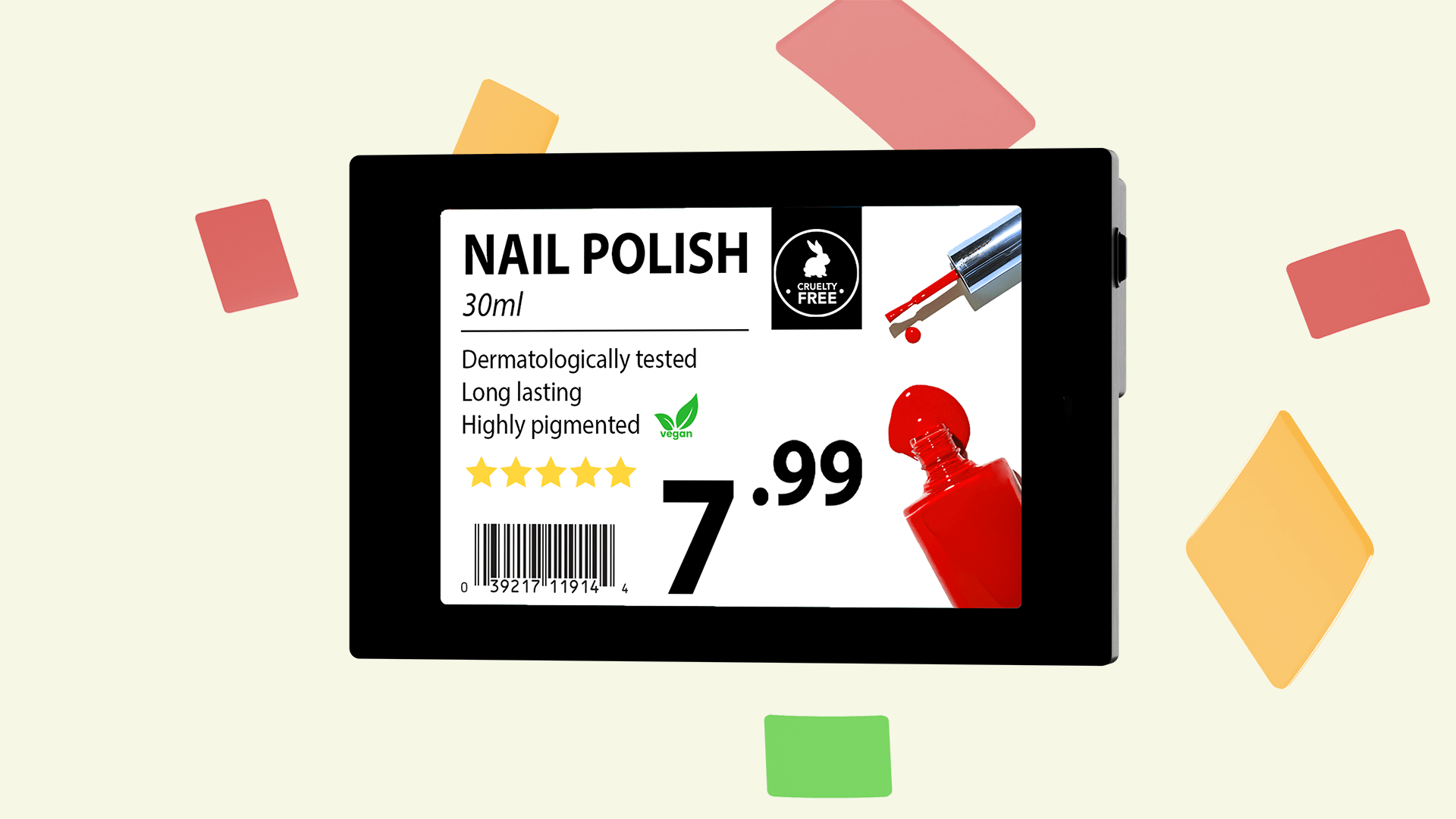 6-Color Display