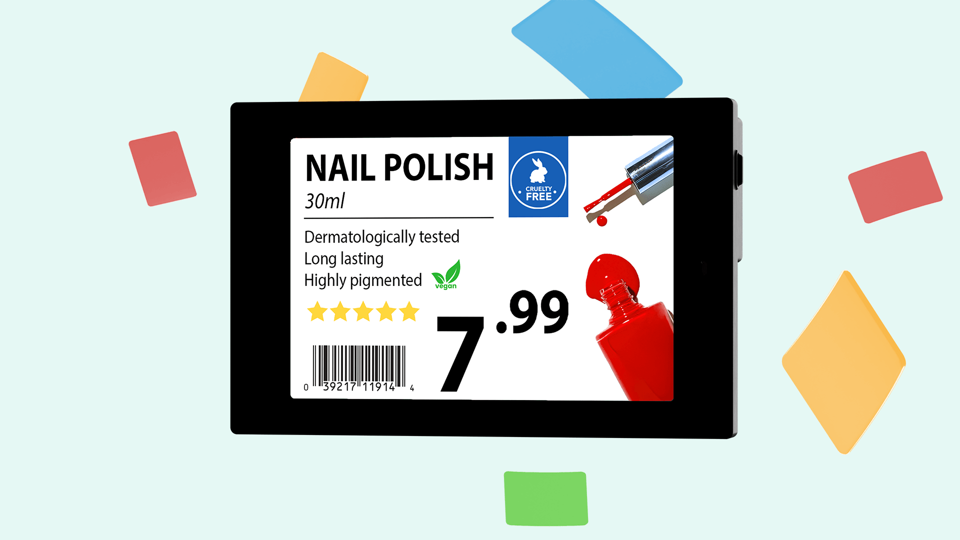 6-Color Display